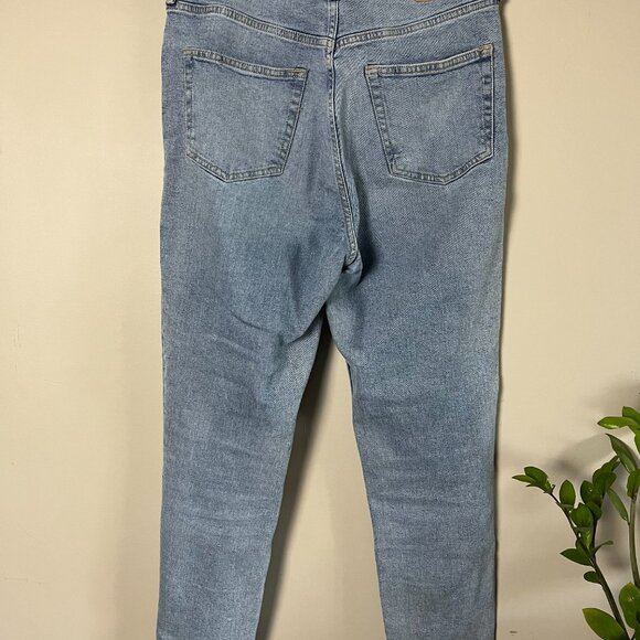 H&M Divided Button Fly Distressed Hem Jeans - Size 10  Gently worn H&M Divided - Picture 4 of 6